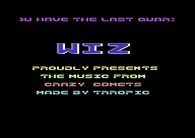 Demo 2 Crazy Comets Sound