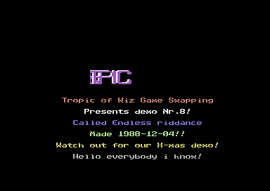 Demo 8 Endless Riddance