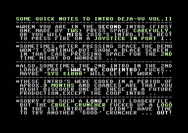 Intro Deja-Vu II