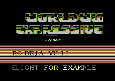 Intro Deja-Vu II