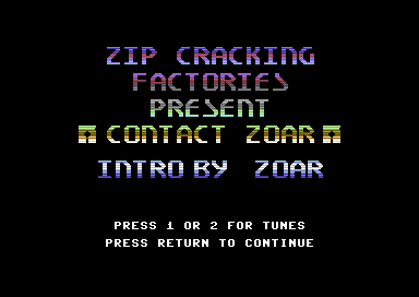 Contact Zoar