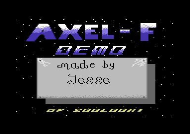 Axel-F Demo I