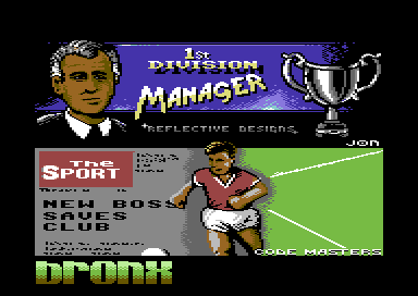 1st Division Manager