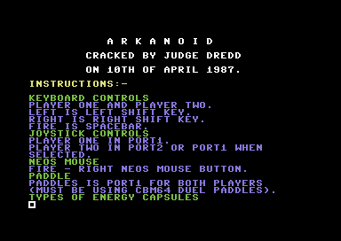 Arkanoid