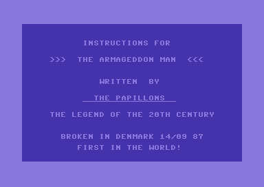 Armageddon Man