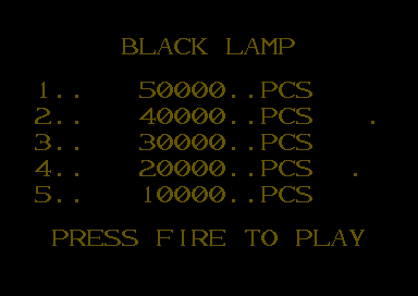 Black Lamp