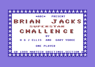 Brian Jacks Superstar Challenge