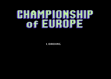 Championship Of Europe