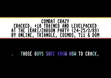 Combat Crazy+10 H