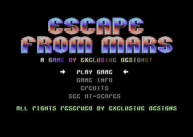 Escape From Mars Preview