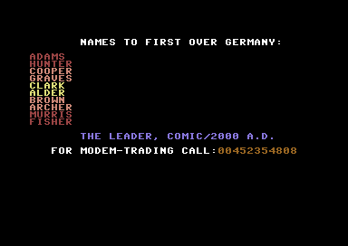 First Over Germany