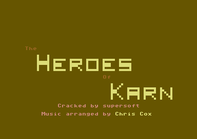 Heroes Of Karn