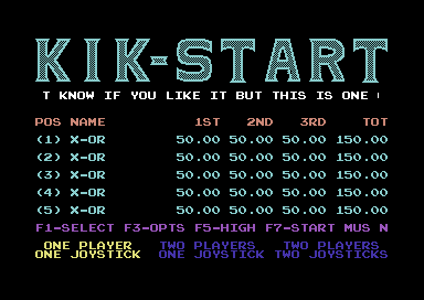 Kikstart