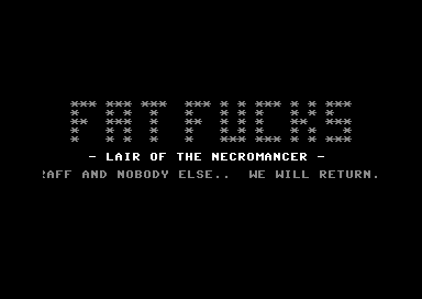 Lair Of The Necromancer