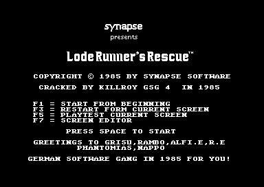 Lode Runners Rescue