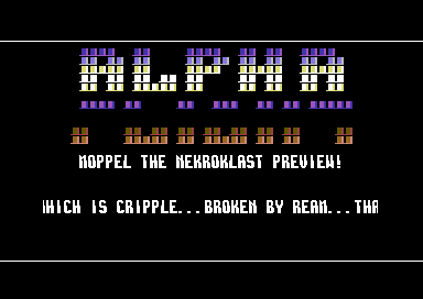 Moppel The Nekroblast Preview