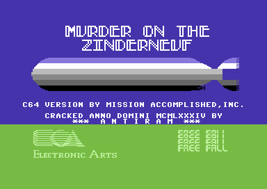 Murder On The Zinderneuf