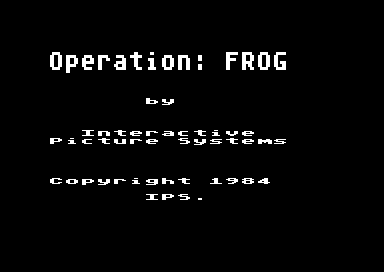 Operation Frog