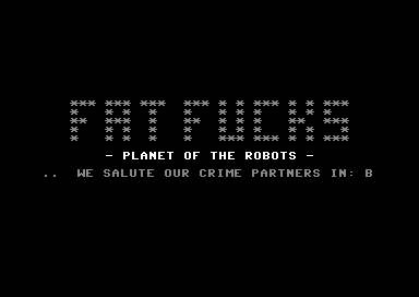 Planet Of The Robots