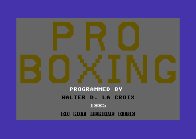 Pro Boxing