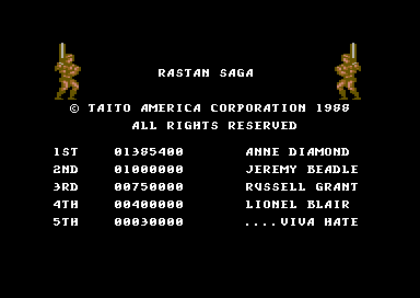 Rastan USA