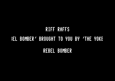 Rebel Bomber