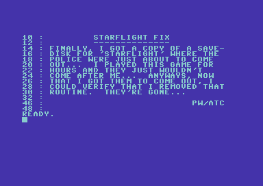 Starflight Version2