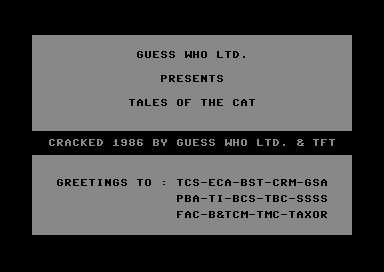 Tales Of The Cat