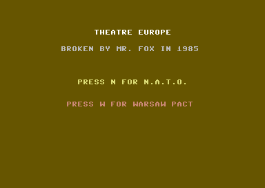 Theatre Of Europe