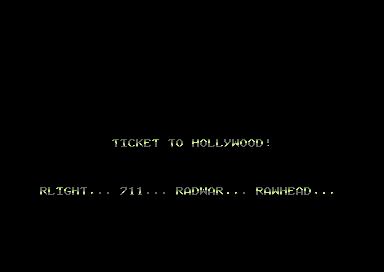 Ticket To Hollywood