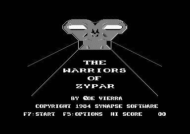 Warriors Of Zypar